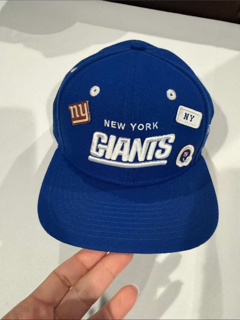 New Era Kids New York Giants Royal Blue Snapback Hat